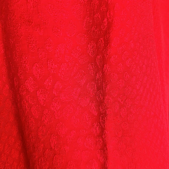 H&M Red Jacquard-weave Dress - Picture 7 of 10